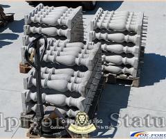 Stâlpișori, baluștri, popici, mosoare, din beton, model B2.
