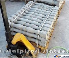 Stâlpișori, baluștri, popici, mosoare, din beton, model B4.
