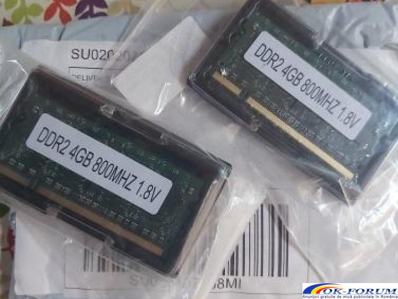2x4GB DDR2L RAM laptop 800MHz PC6400 SODIMM - 1