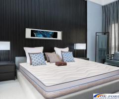 Saltea Green Future Arctic Gel Memory 14 + 5, 160×200 cm, 7 zone de confort, ortopedică