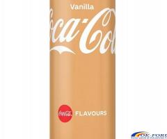 Coca Cola Vanilla import Olanda 330 ml Total Blue **28.305.612