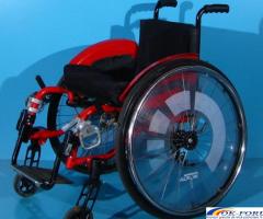 Scaun cu rotile activ din aluminiu
