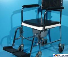 Scaun pentru WC si baie din aluminiu Meyra/latime sezut 44 cm