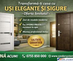 Soluții complete de uși pentru proiecte de anvergură
