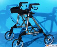 Scaun cu rotile din aluminiu  Breezy - latime sezut 60 cm