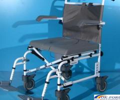 Scaun pliabil pentru WC si baie din aluminiu Drive