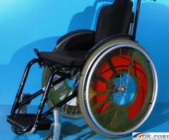 Scaun cu rotile activ din aluminiu