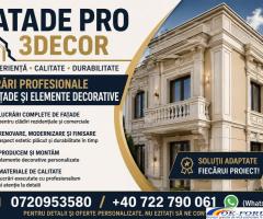 Lucrari profesionale de fatade si elemente decorative pentru constructii - fatadepro****