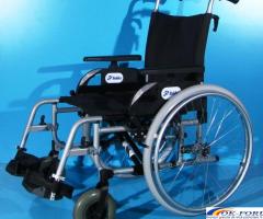 Scaun cu rotile din aluminiu Mobilex