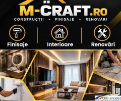 M-Craft – Finisaje interioare si renovari apartamente, case si cabane in Suceava